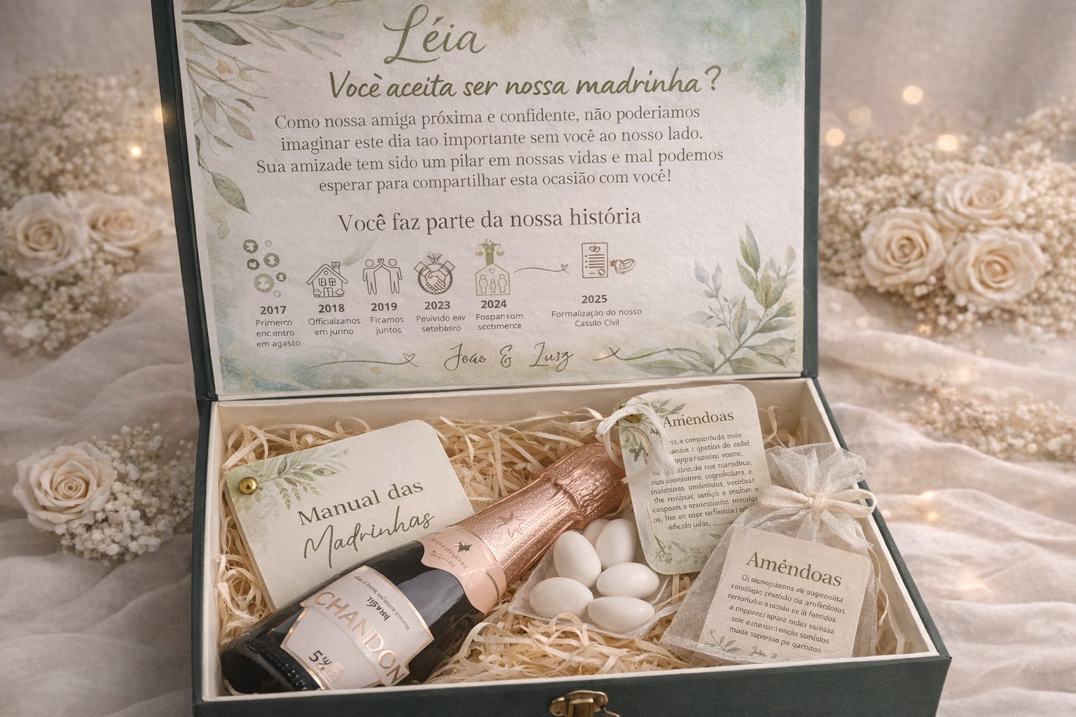 Detalhes personalizados sofisticados